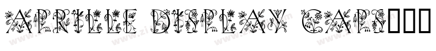 Aprille Display Caps字体转换